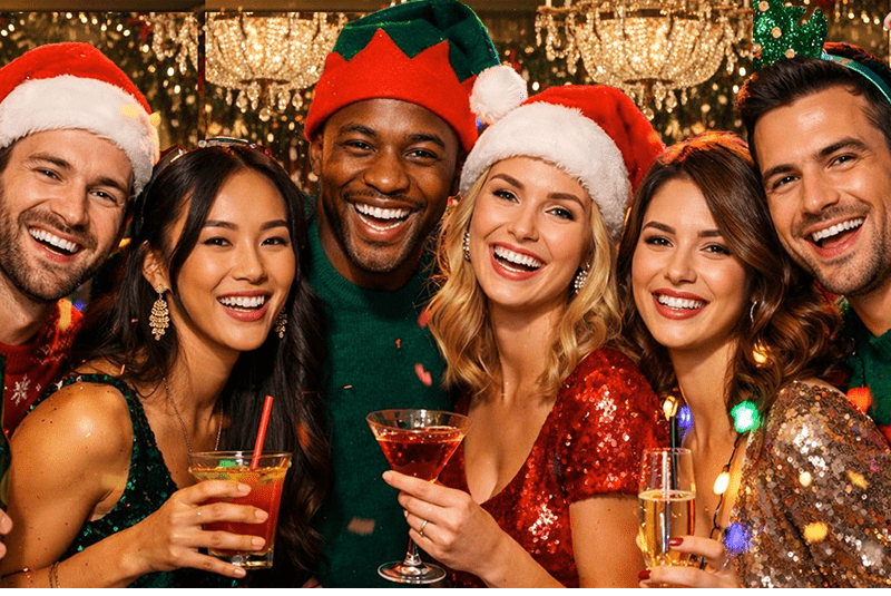 Christmas holiday live music in Orange County and Southern California by Moses Music Studios