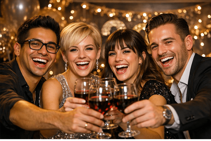 Christmas holiday live music in Orange County and Southern California by Moses Music Studios