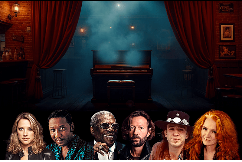 Blues live music hero image in Orange County, Southern California — Moses Music Studios