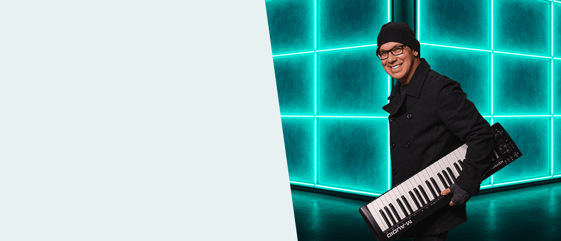 Live pianist performing at an event in Orange County – Moses Music Studios