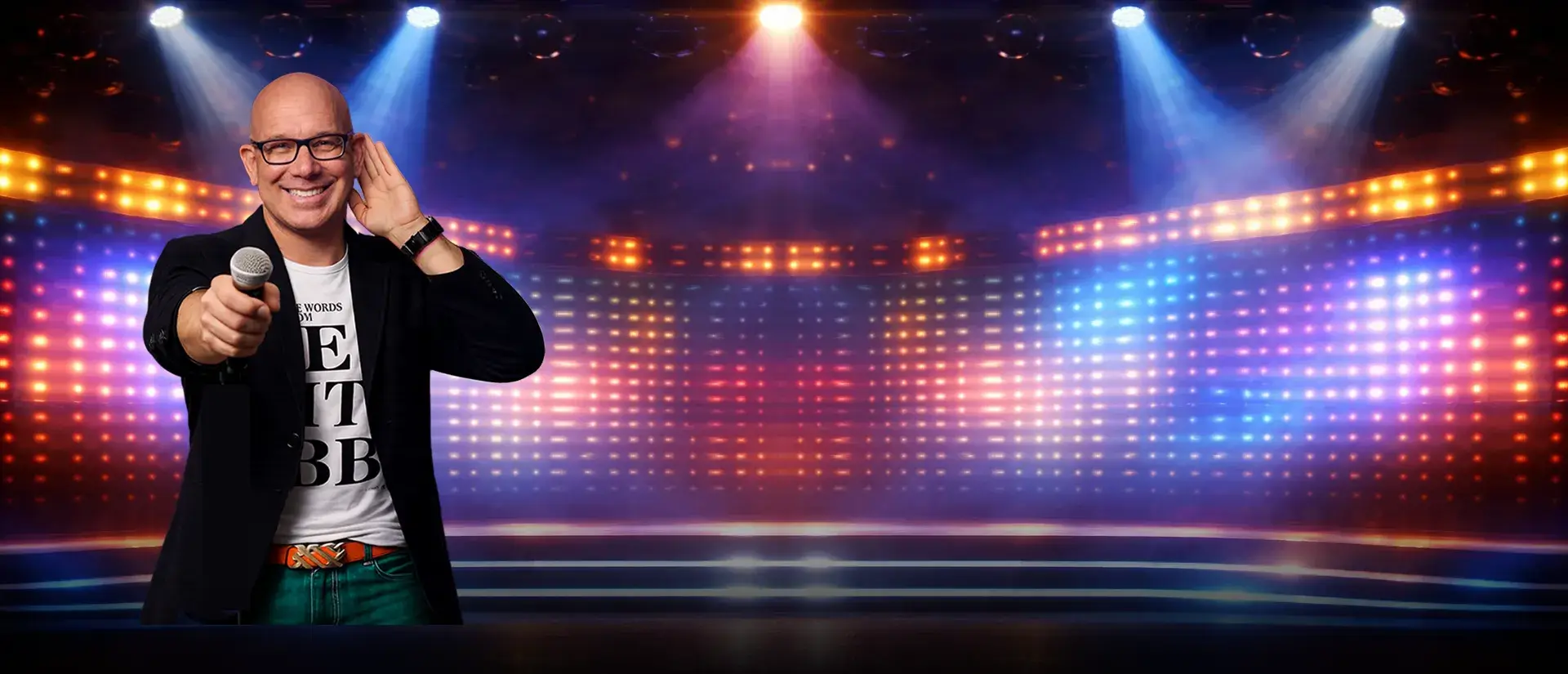 Hosted interactive games for private or corporate events